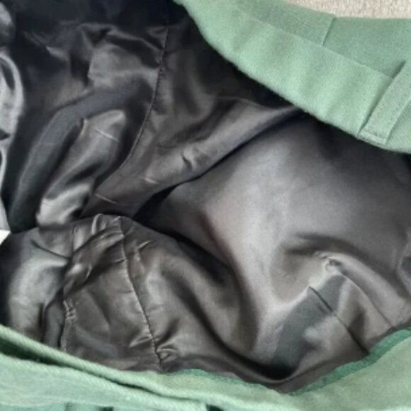 Vintage Pendleton Trouser Pants Women 6 Green Virgin Wool Pleated Lined USA Made - Picture 3 of 6